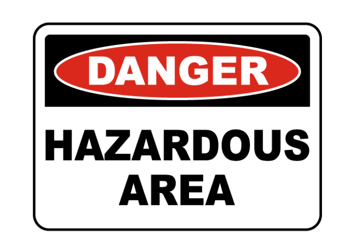 Hazardous area