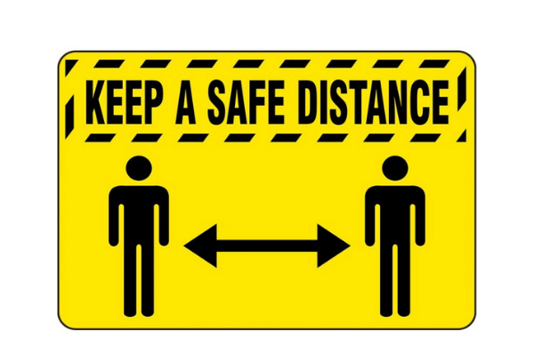 Keep safe distance