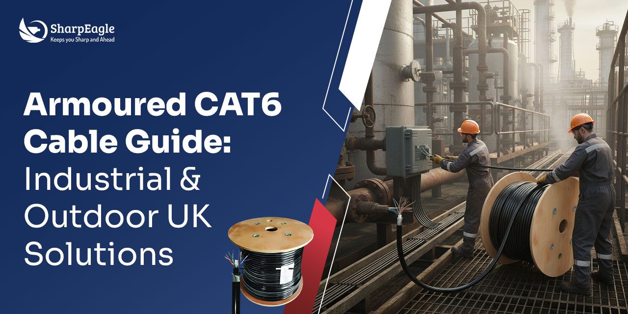 Armoured CAT6 Cable Guide: Industrial & Outdoor UK Solutions