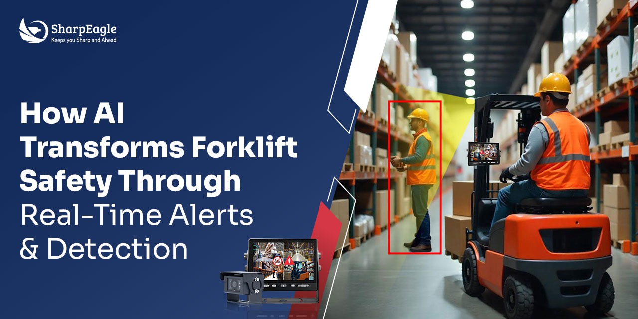 AI Forklift Safety Real-Time Alerts & Detection SharpEagle