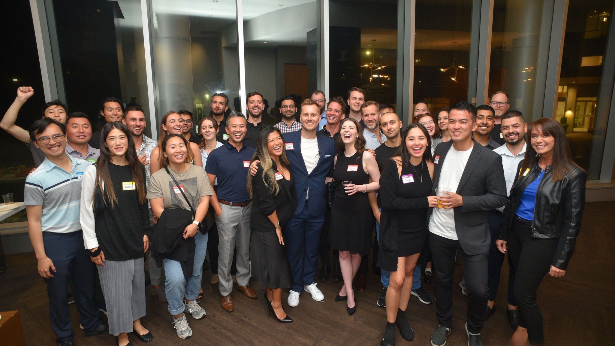 Momentum Collective members at event