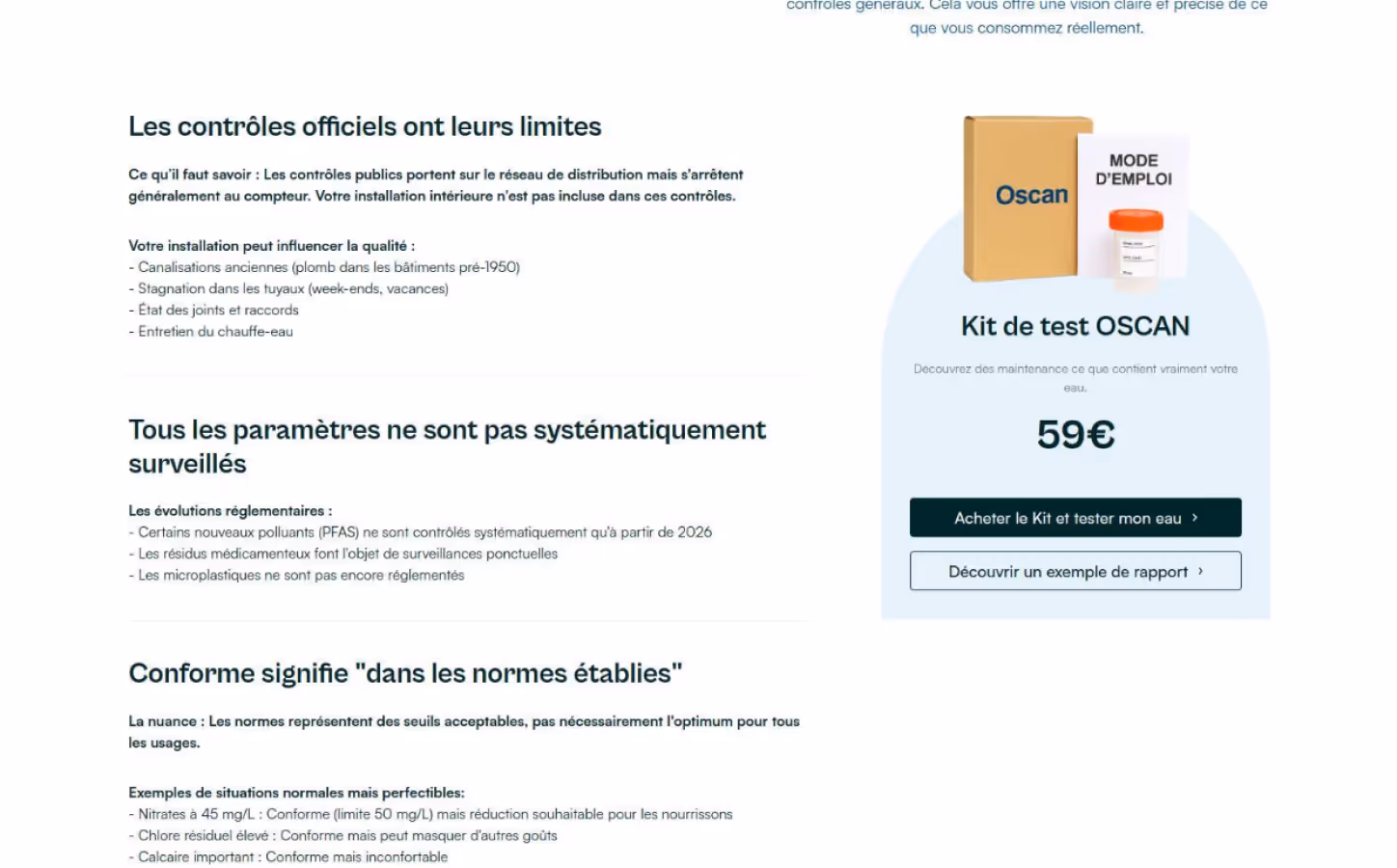 Navigation sticky avec CTA