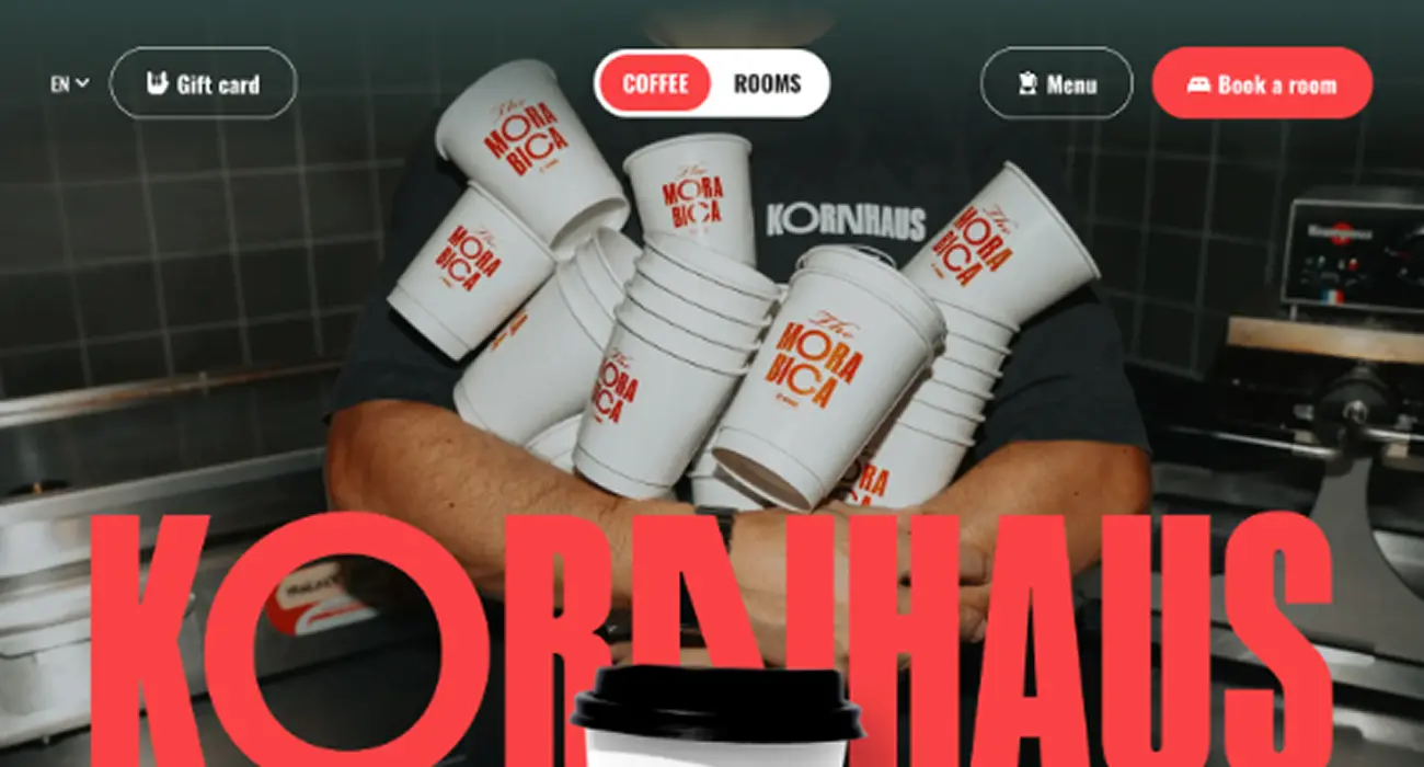 Kornhaus, site webflow