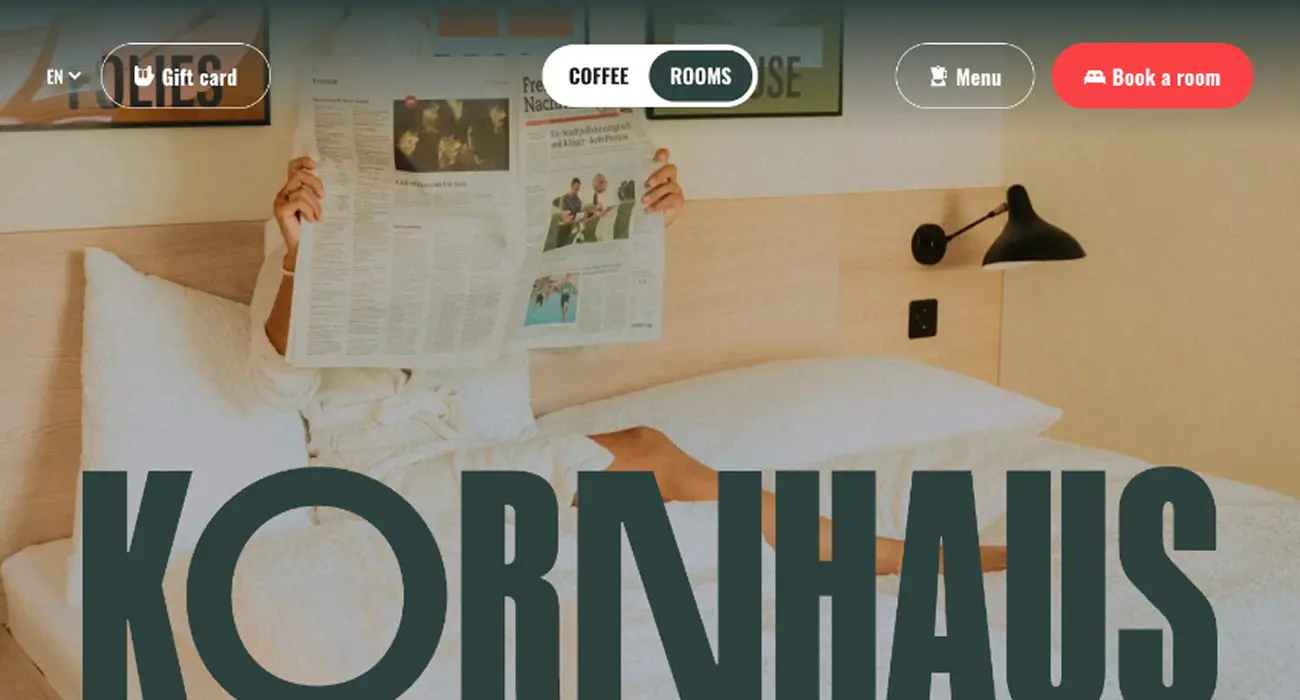 Intégration site webflow pour Kornhaus en Suisse