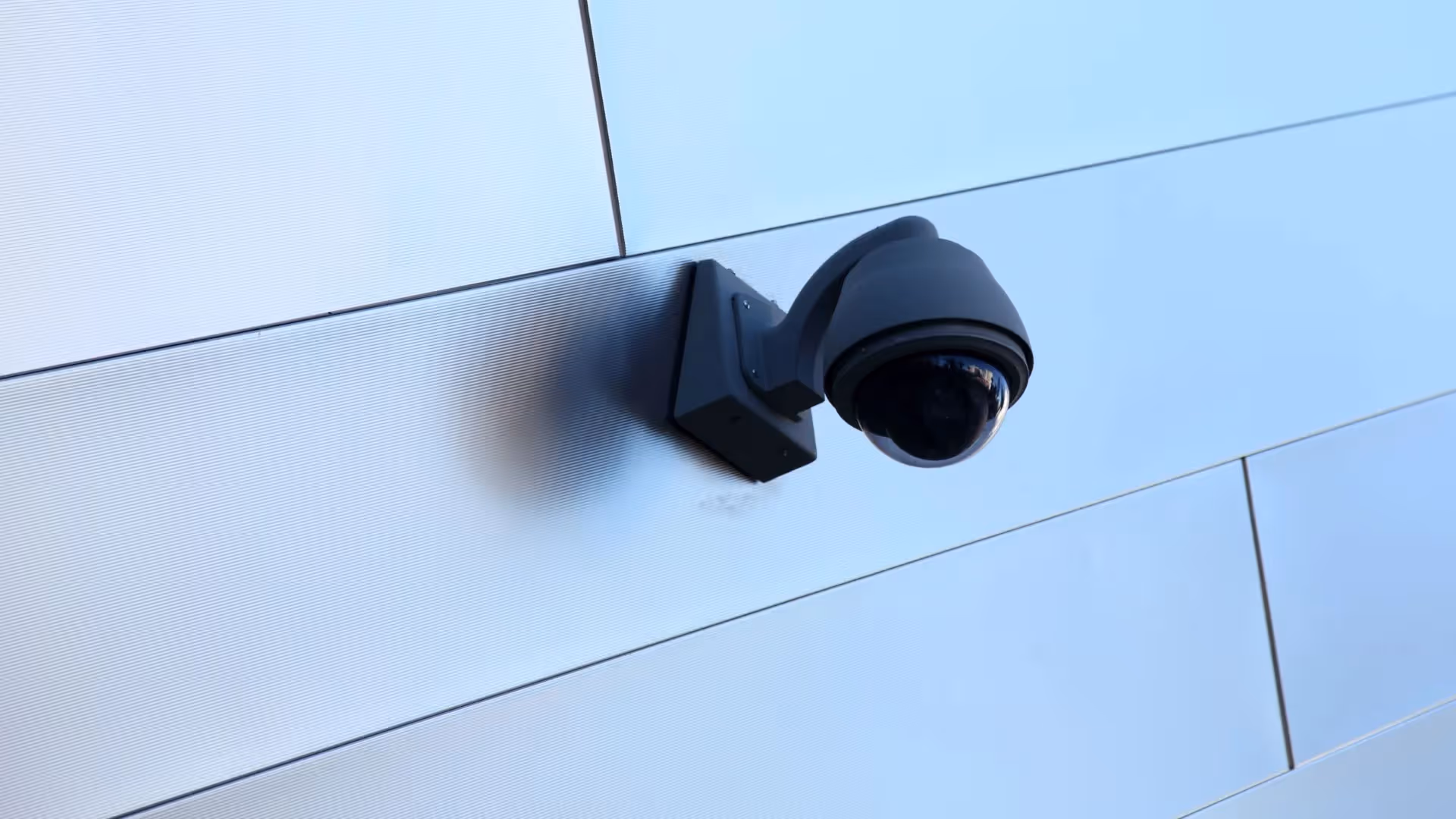 Security Camera on wall
