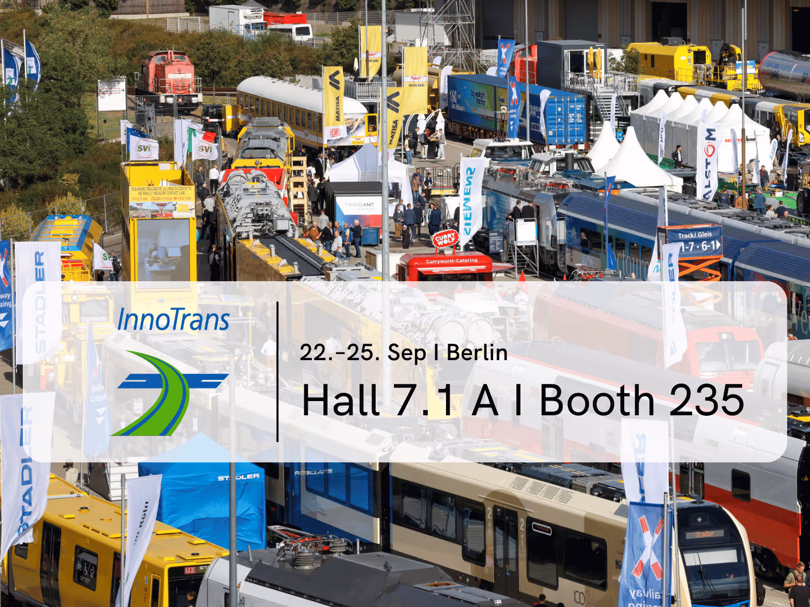 Isarsoft auf der Innotrans 2026