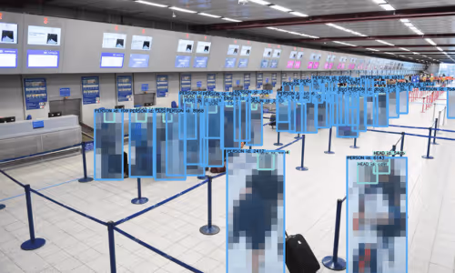 check in airport queue