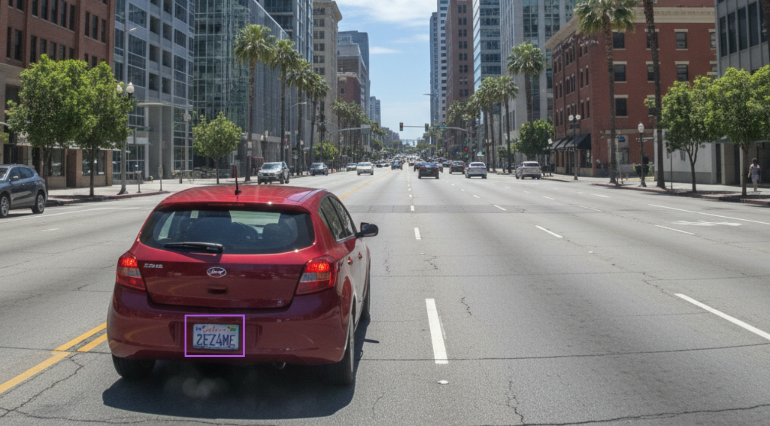 Lkw-Erkennung im Lager