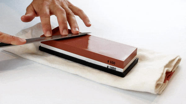 Wusaki Double-Sided Whetstone Grit 600 and 1000