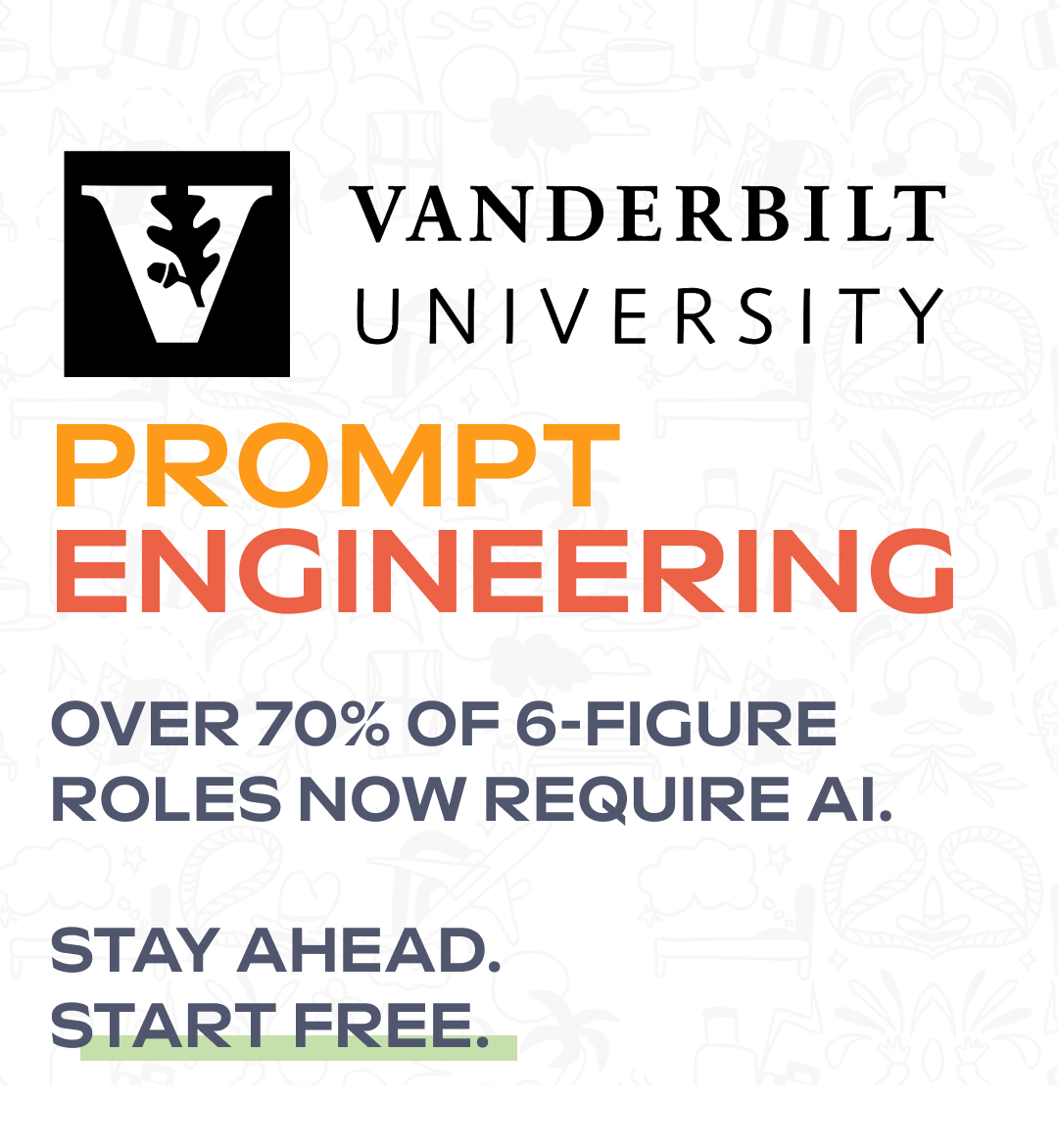 Vanderbilt's Prompt Engineering Specialization Course Image