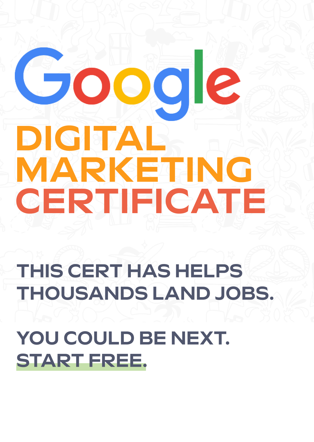Google Digital Marketing Certificate Image
