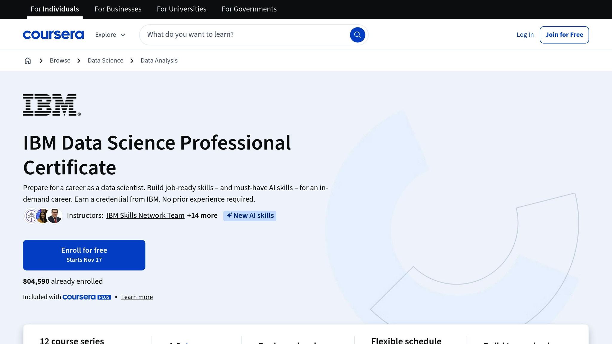 IBM Data Science Professional Certificate