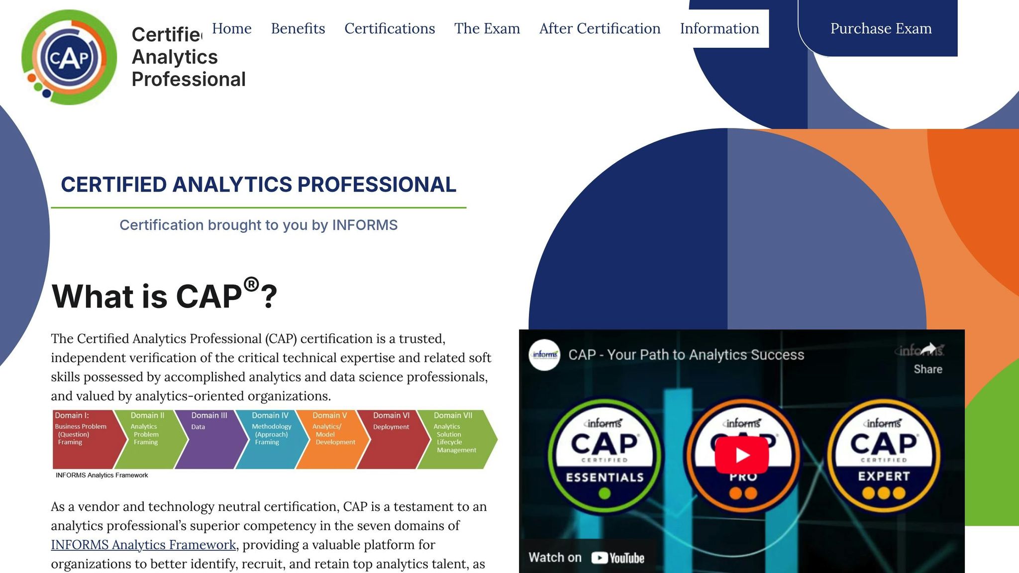 Certified Analytics Professional
