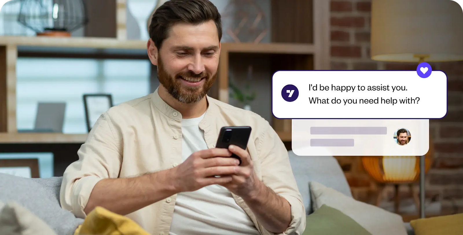 AI helps you stay active with customers, which makes them feel important and cherished