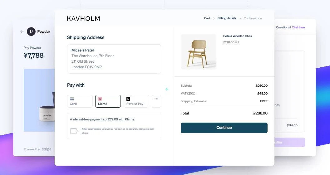 Customers can drop transaction if the payment method creates friction.