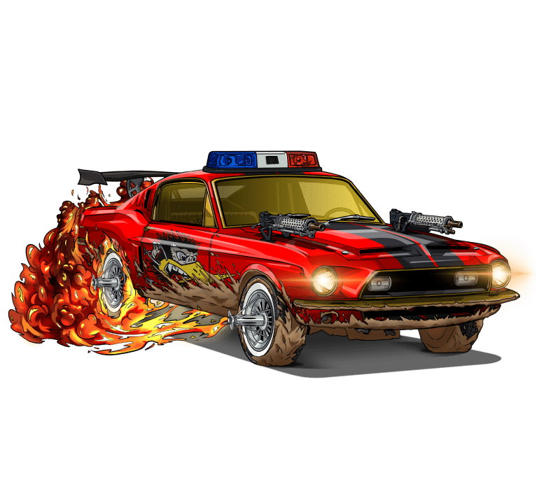 Flame Car