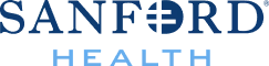 Sanford Health wordmark logo in blue letters.