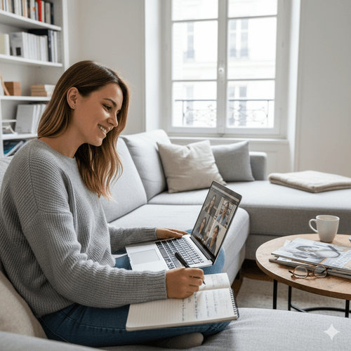 Un tiroir bien rangé de salle de bain