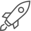 rocket icon 
