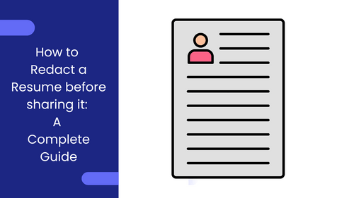 How to Redact a Resume: A Complete Guide for 2026