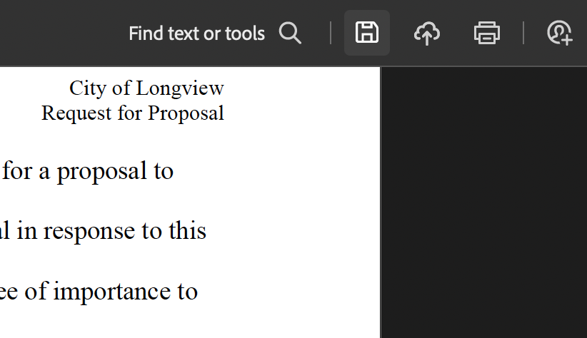 Save the document