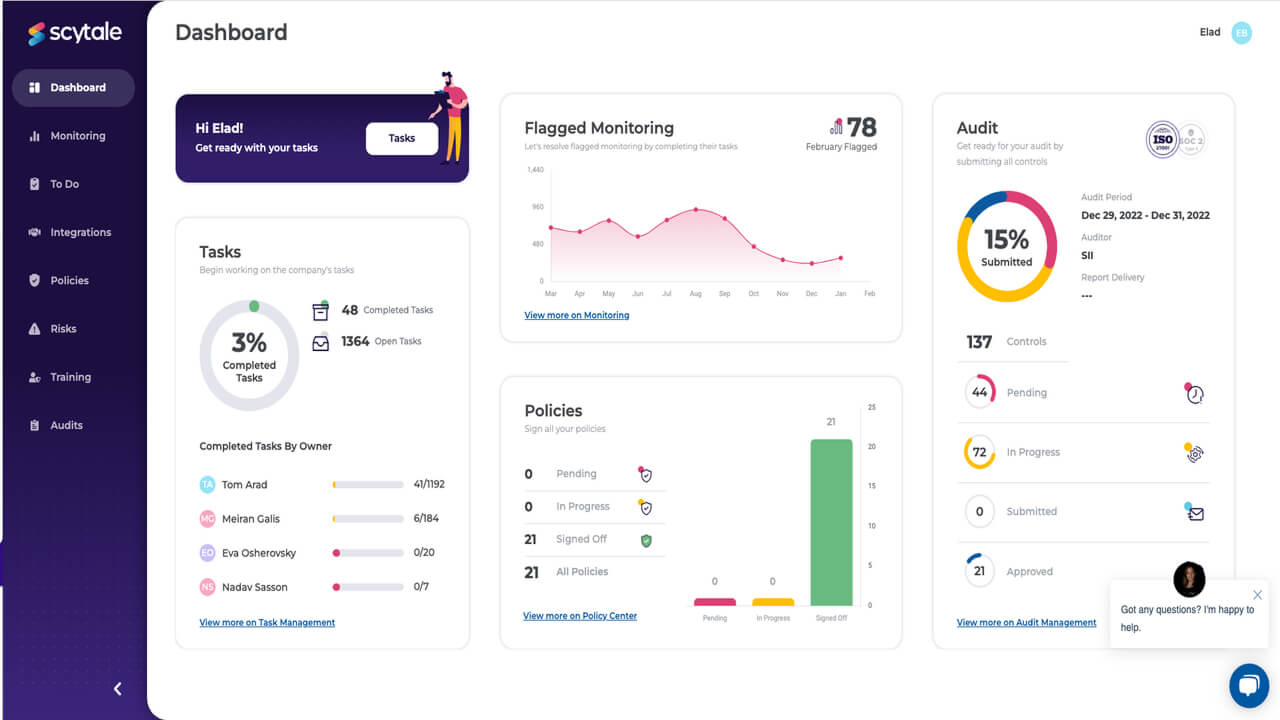 Scytale interface