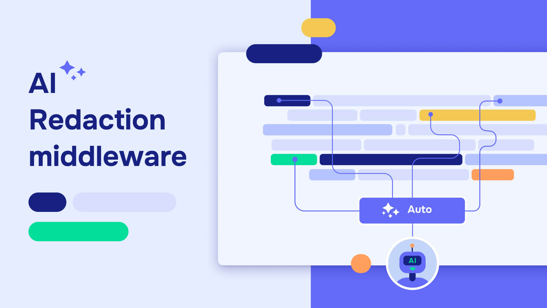 AI redaction middleware