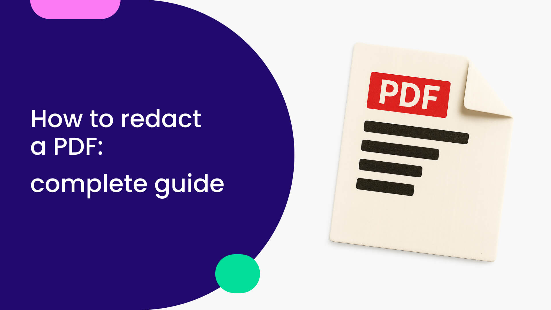 How to Redact a PDF