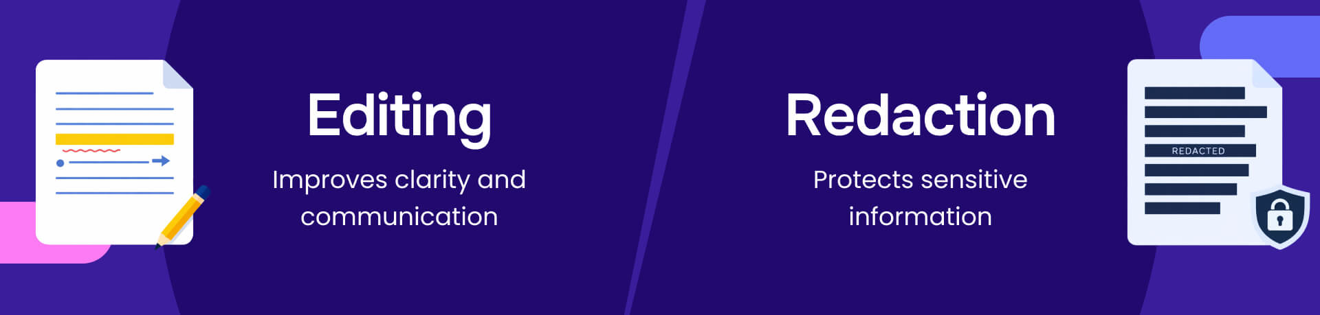 editing vs redaction