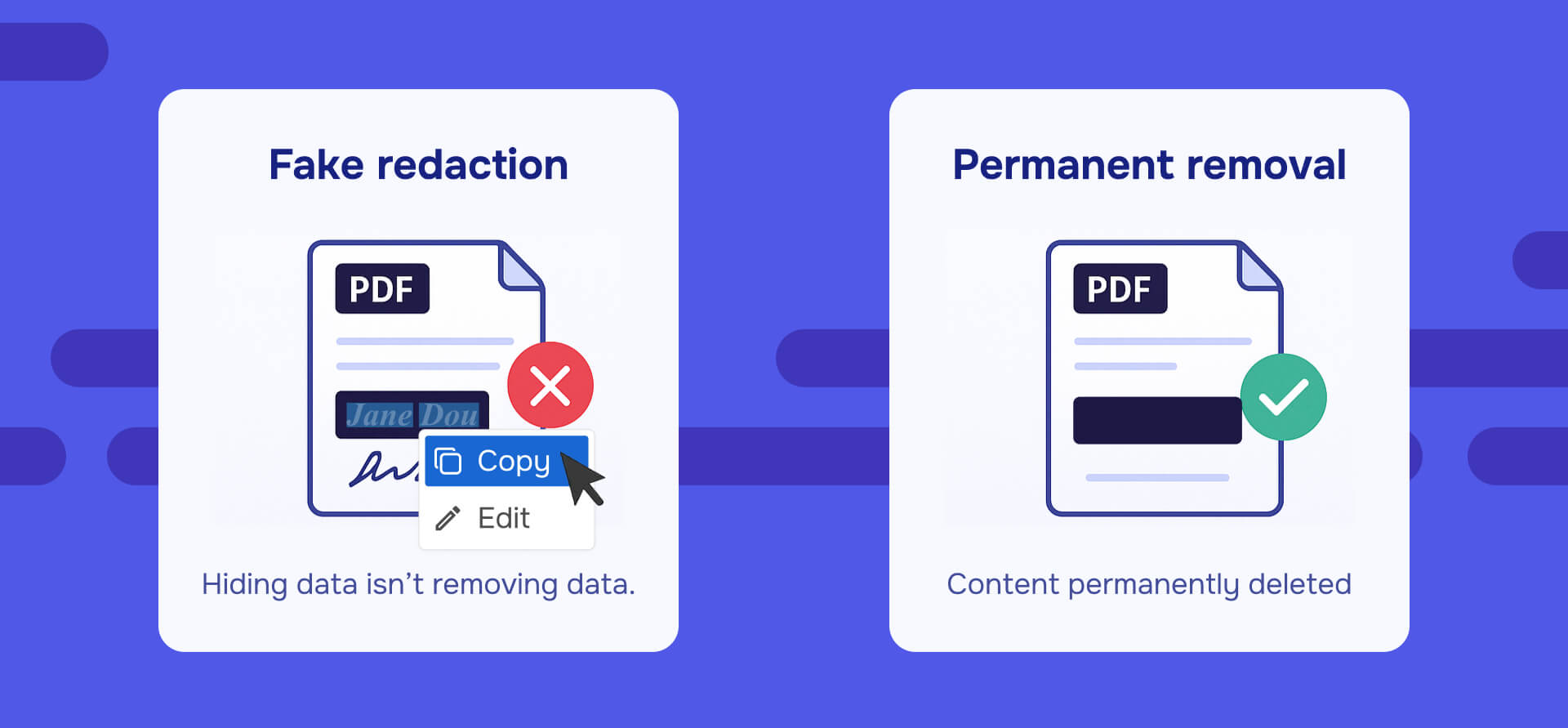 Fake Redaction PermamentRemoval
