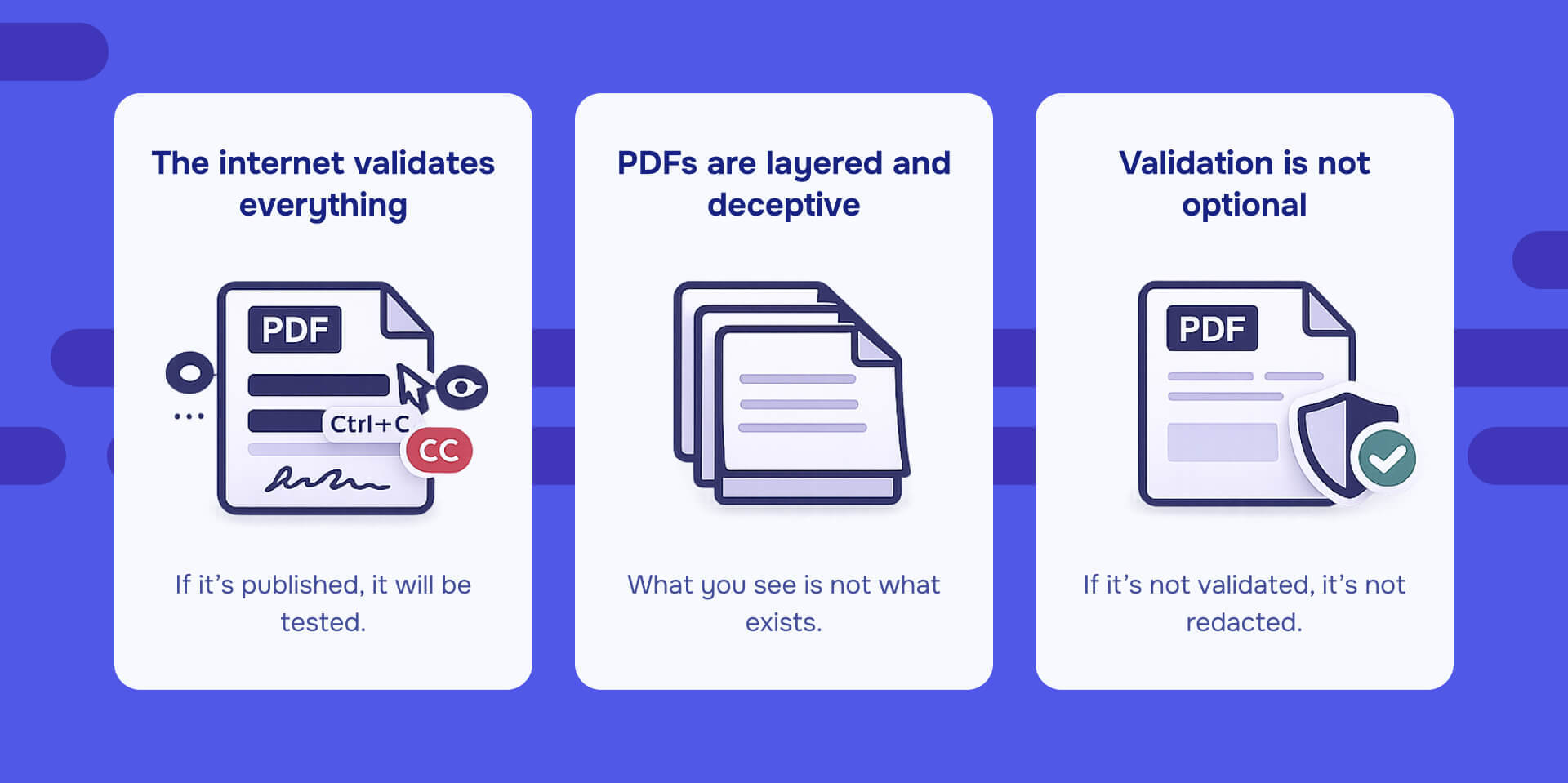 Internet validates everything