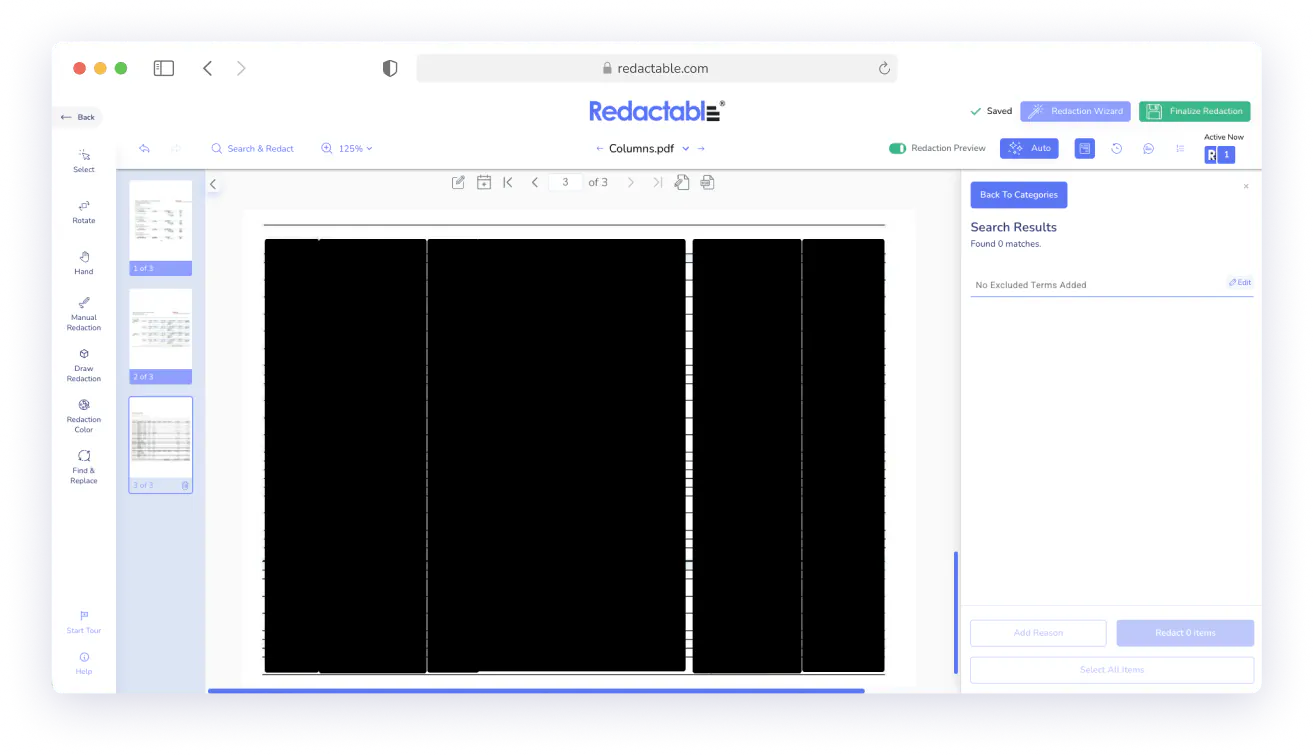 app dashboard mockup with blackout data