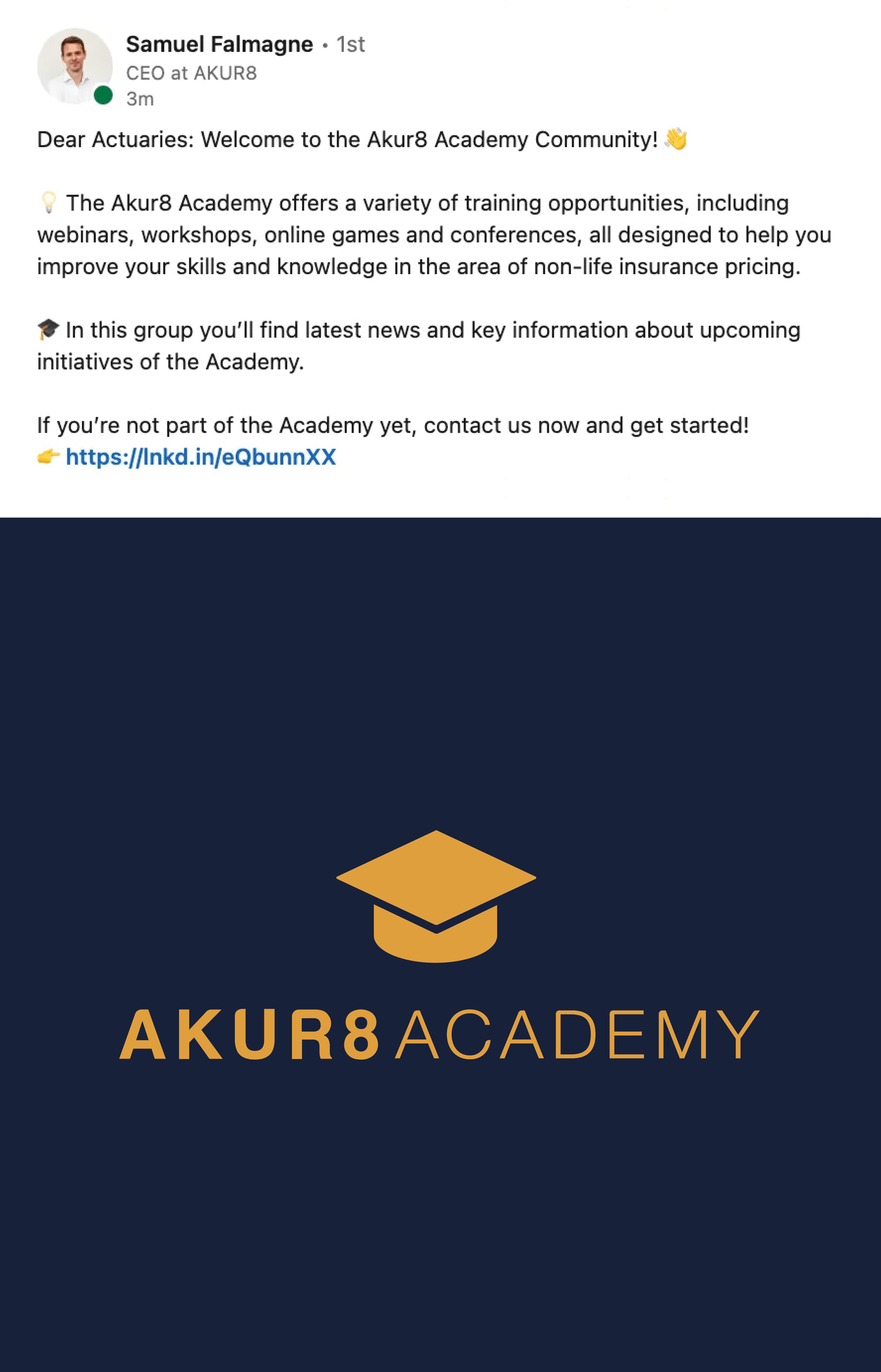 Akur8 Academy: Free Actuarial Training