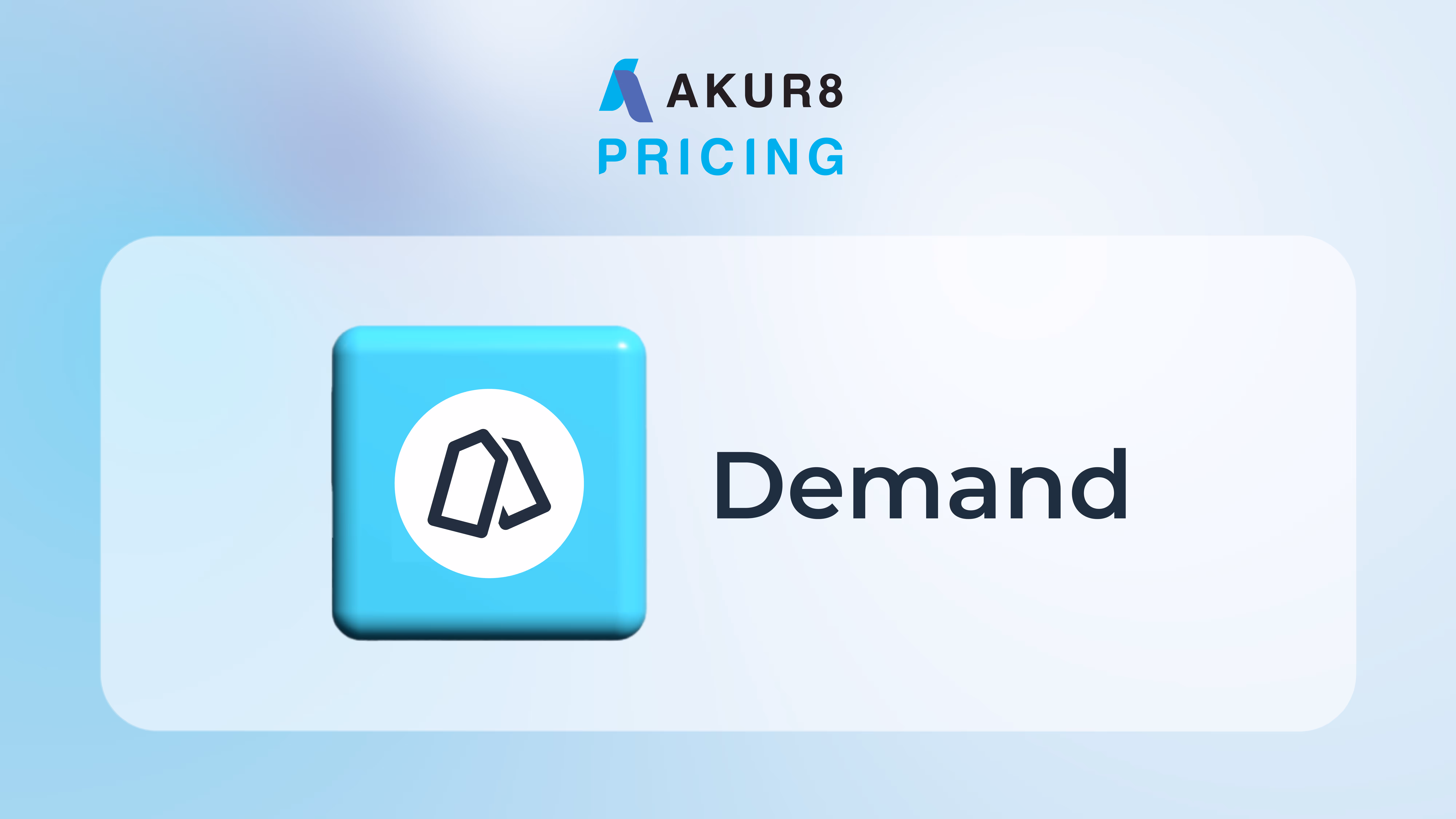 Portada del vídeo del módulo de demanda Akur8