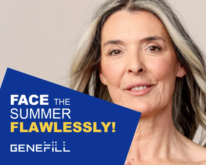 Genefill aesthetic treatment result
