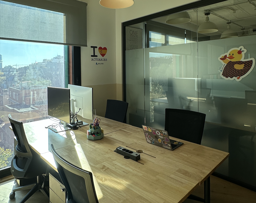 Akur8's office in Madrid, Spain