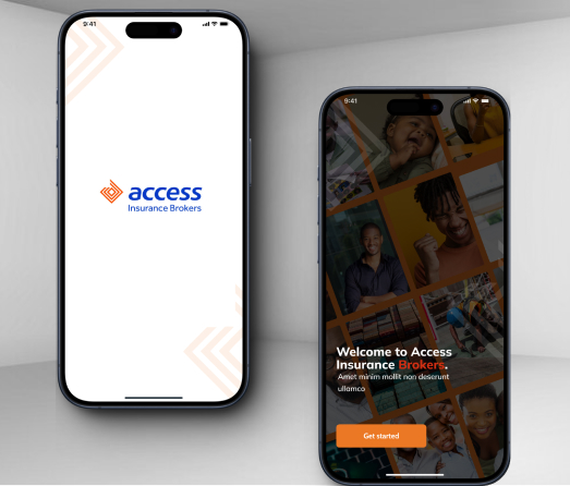 A mockup of a project