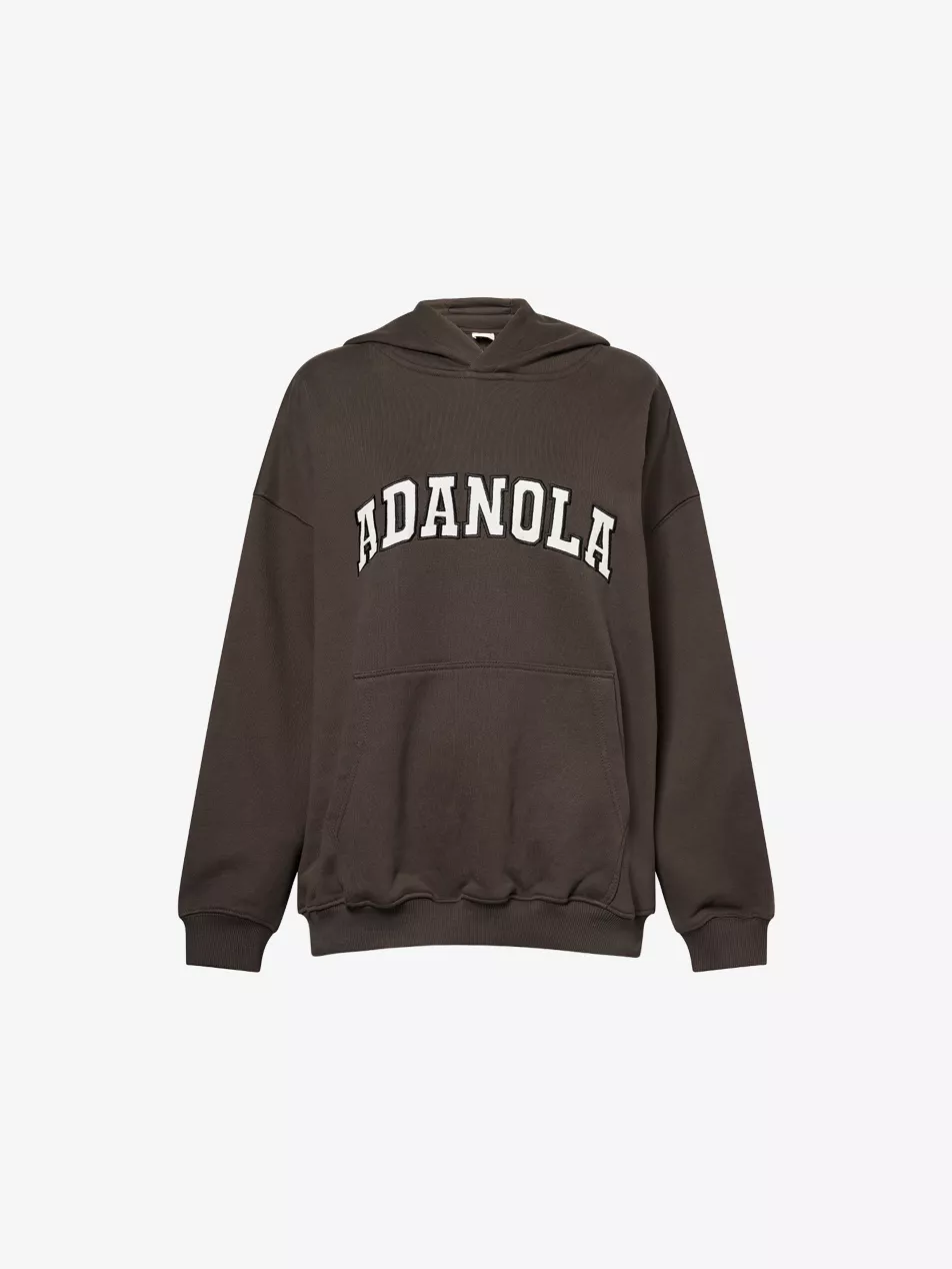 Adanola Varsity Oversized Cotton Hoody
