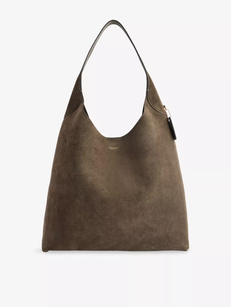 Coach Brooklyn 39 Suede Shoulder Bag