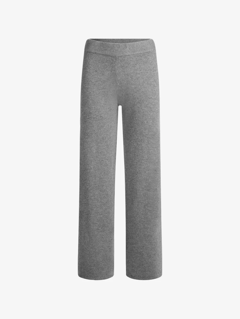 SKIMS Cashmere Wide-Leg Trousers