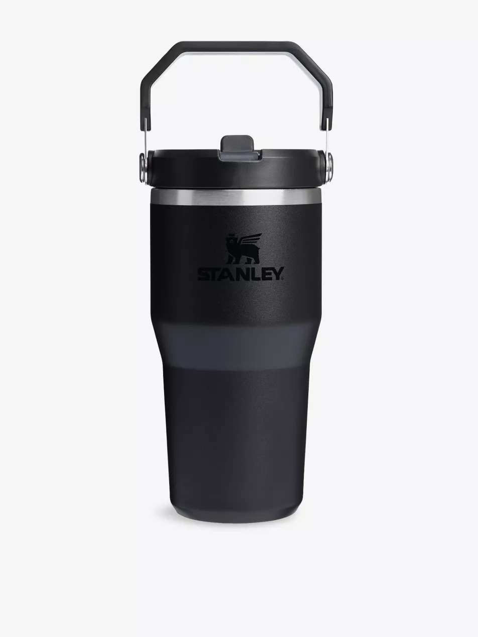 STANLEY Iceflow™ Flip-Straw Stainless-Steel Bottle 0.6L