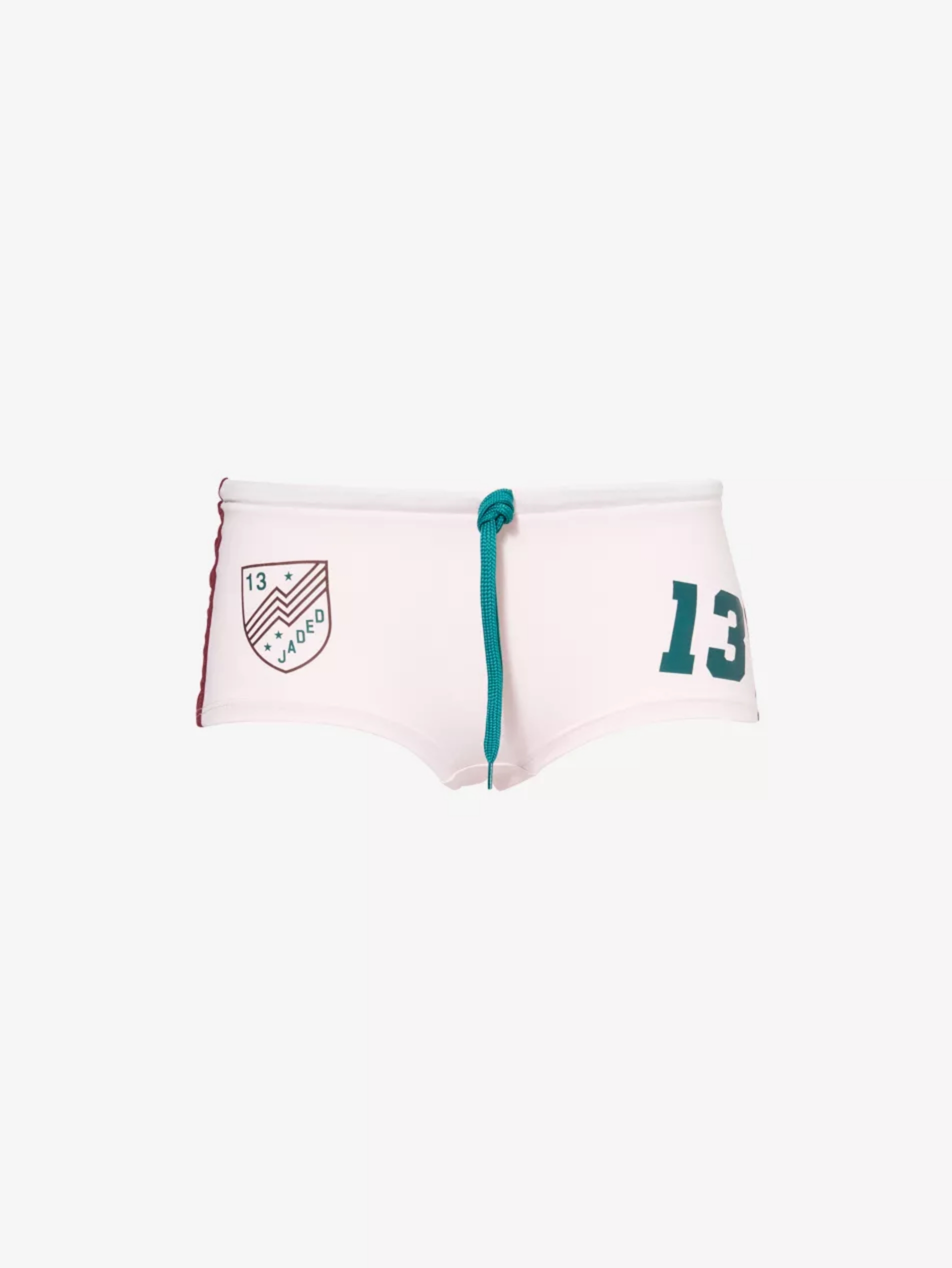 Jaded London No.13 Football Stretch-Jersey Mini Shorts