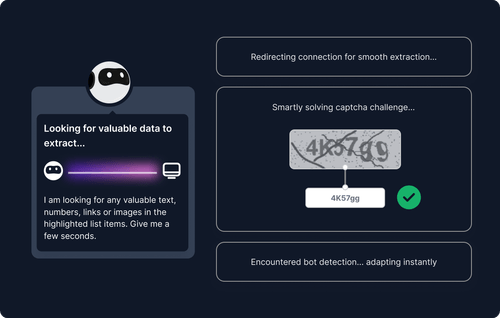 Browse AI AI-powered intelligent data extraction