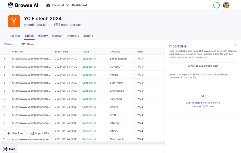 Scrape and Monitor Data from Any Website with No Code - Browse AI