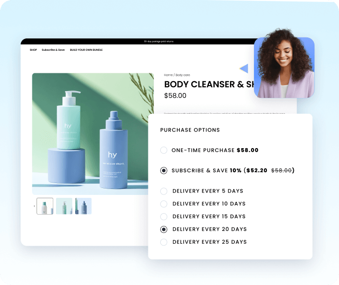 Simple, fast and frictionless subscriptions