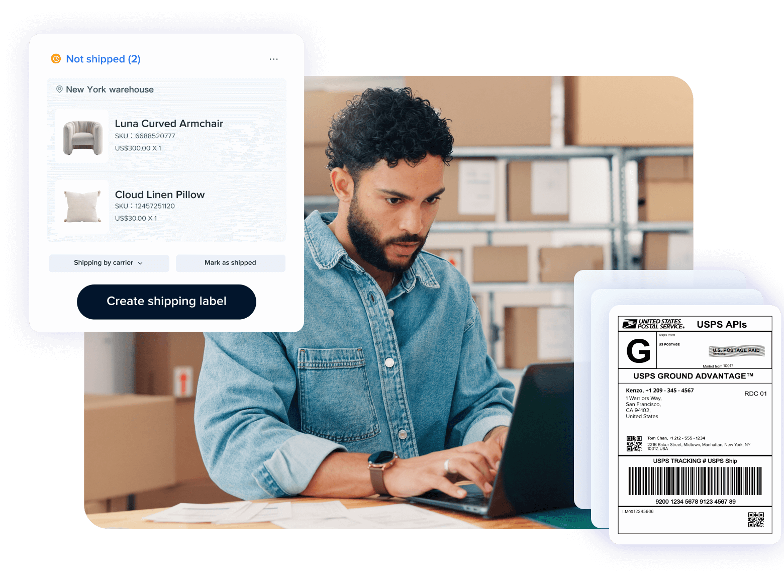 Start shipping with minimal effort — at no extra cost