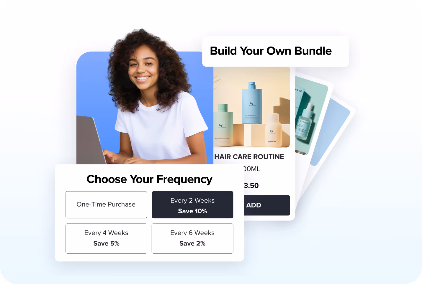 Deliver flexible, personalized bundling options