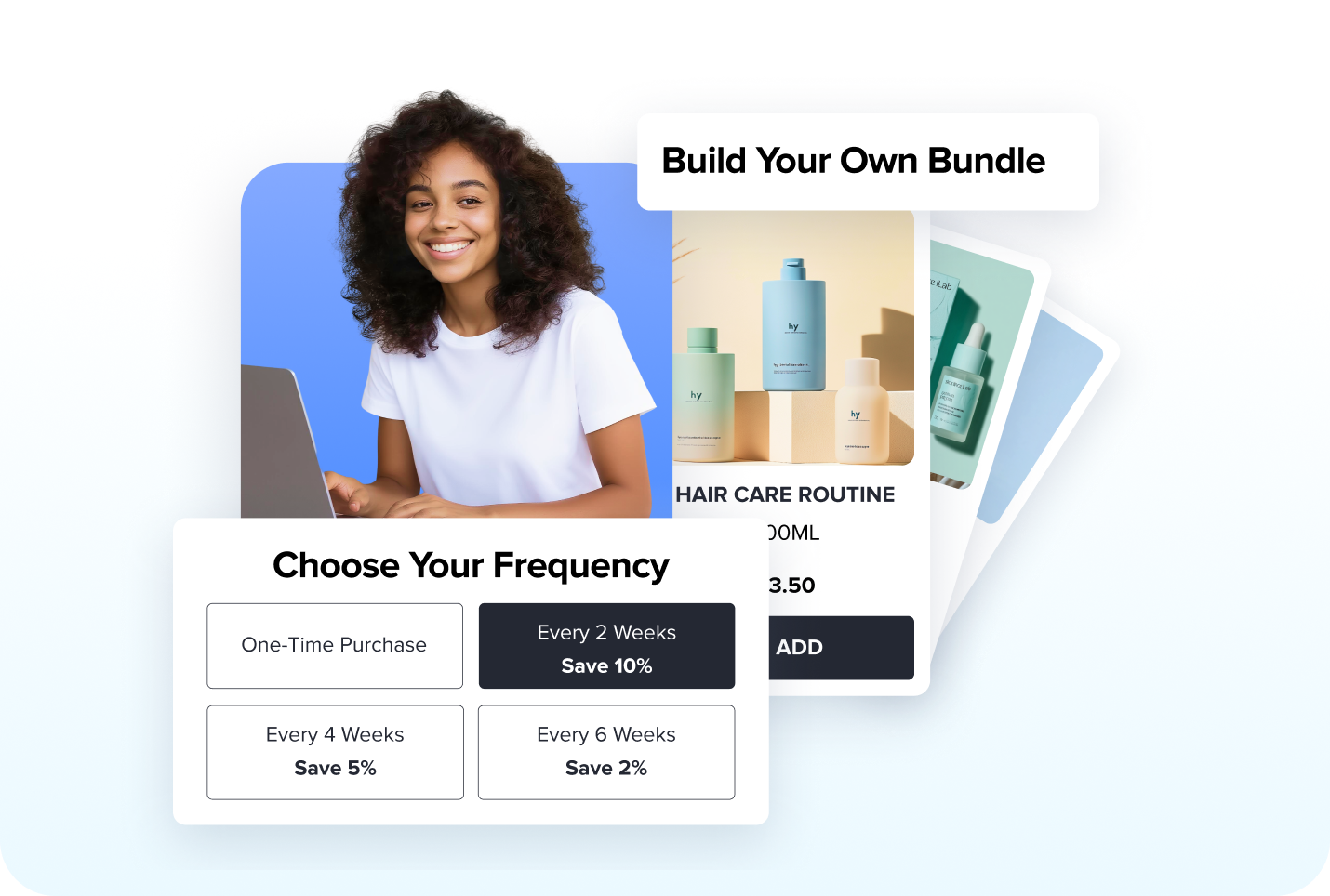 Deliver flexible, personalized bundling options
