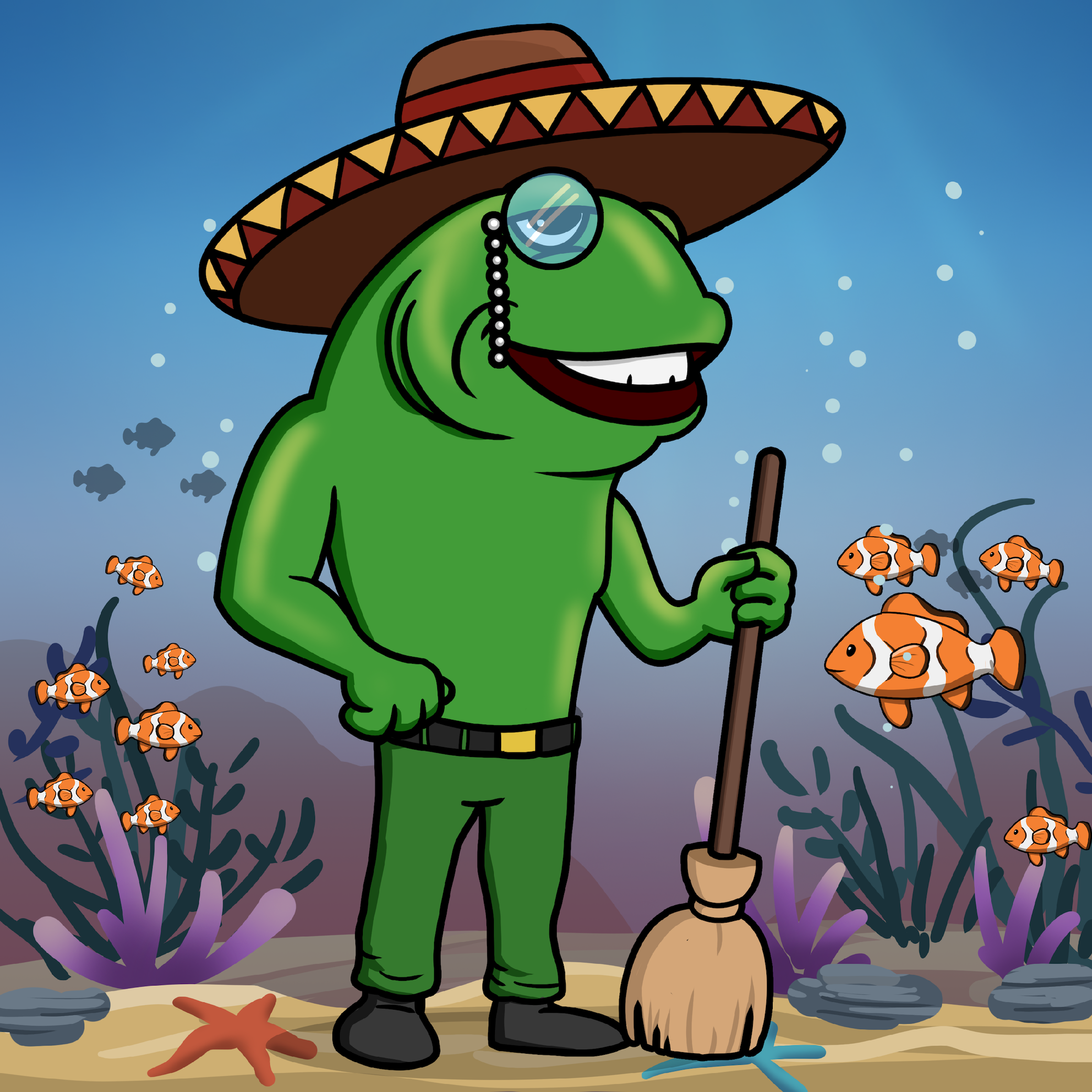 Vikimers Mutant Fish NFT crypto