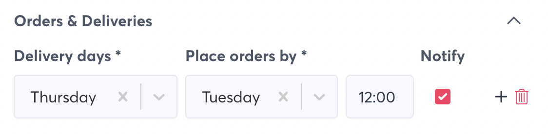 Set automated order reminders for bar stock management with growyze